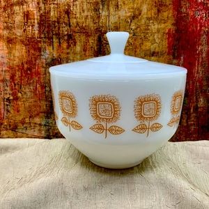 Vintage Federal Milk Glass Cookware